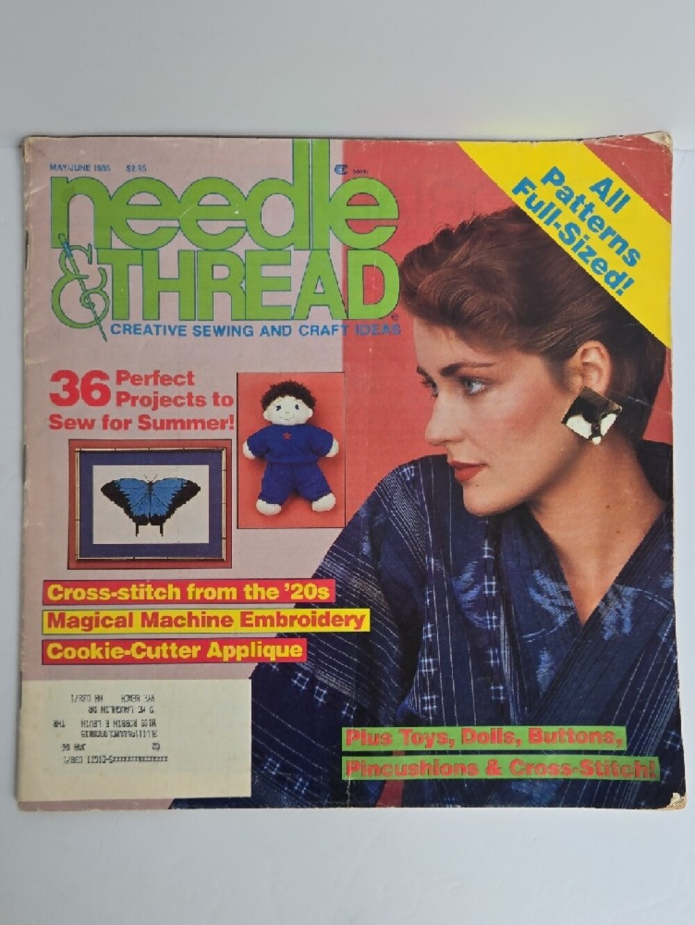 Needle & Thread Magazine May June 1985 Complete Patterns - Picture 15 of 15